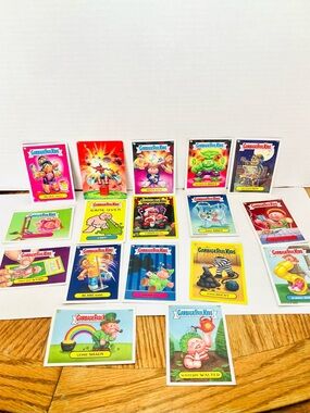 Garbage Pail Kids Topps Sticker Trading Cards Lot(17) Most 2013 Minor Wear